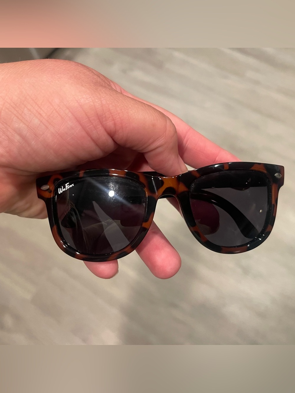 Kids Weefarers Tortoiseshell Polarized Sunglasses